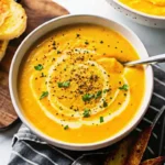 Instant Pot Curried Carrot Soup