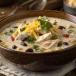Slow Cooker Cream Cheese Chicken Chili