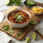 vegetarian taco soup recipe