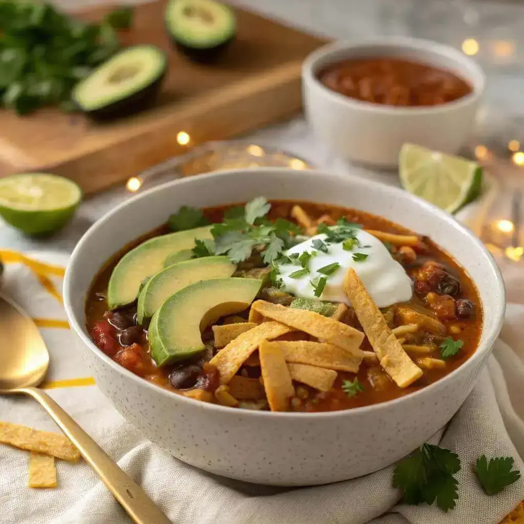 Vegetarian Taco Soup Recipe
