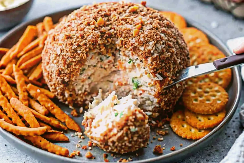 Classic Cheese Ball Recipe Appetizer