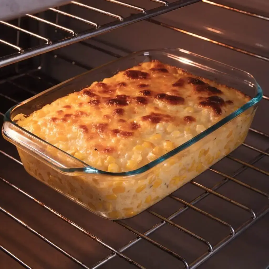 Baked Corn Casserole in the Oven