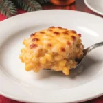 Serving of Creamy Baked Corn Casserole