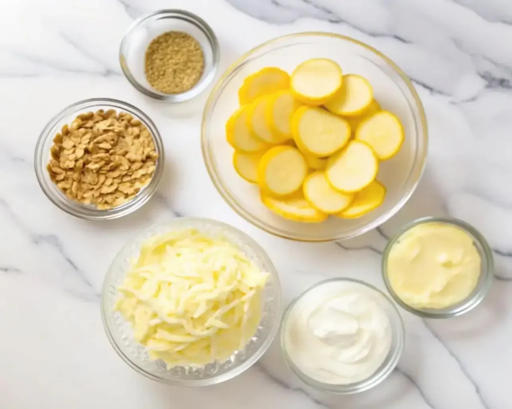 squash casserole ingredients