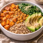 Quinoa Sweet Potato Bowls recipe