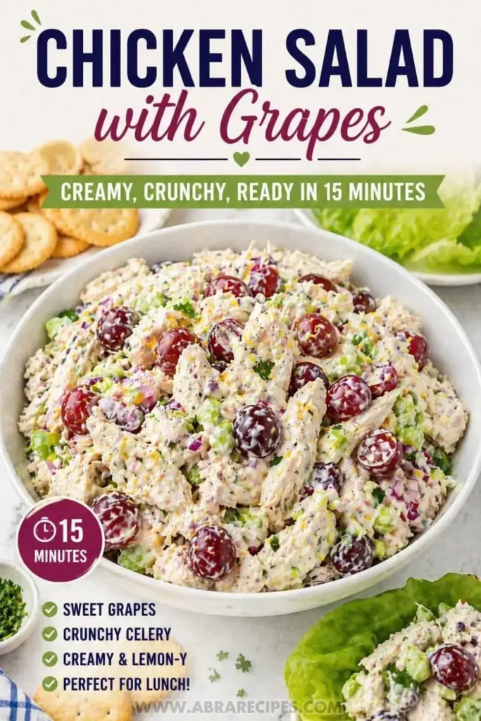 chicken salad with grapes
