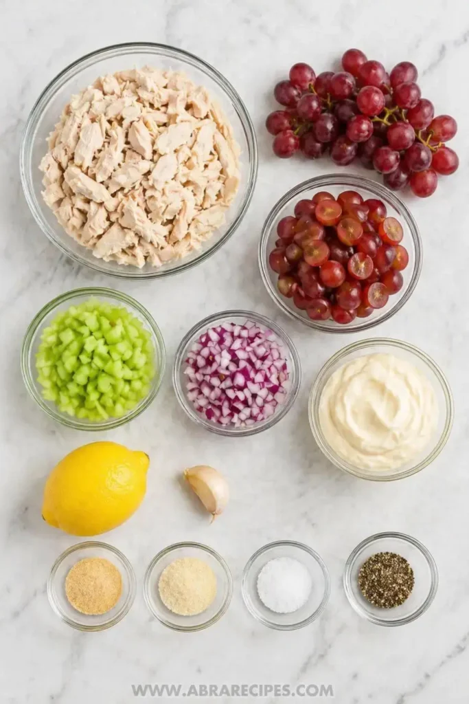 chicken salad with grapes ingredients Recipe