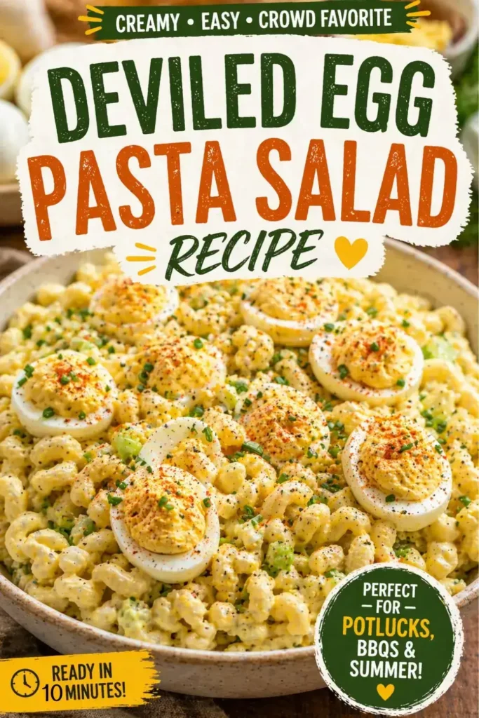 Best Deviled Egg Pasta Salad Recipe