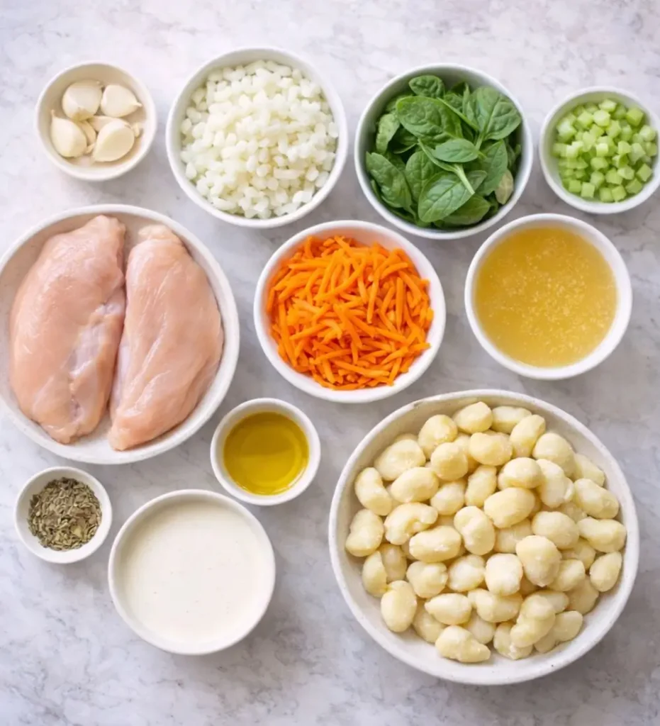 Ingredients Olive Garden Chicken Gnocchi Soup Recipe