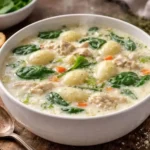 Olive Garden Chicken Gnocchi Soup Recipe