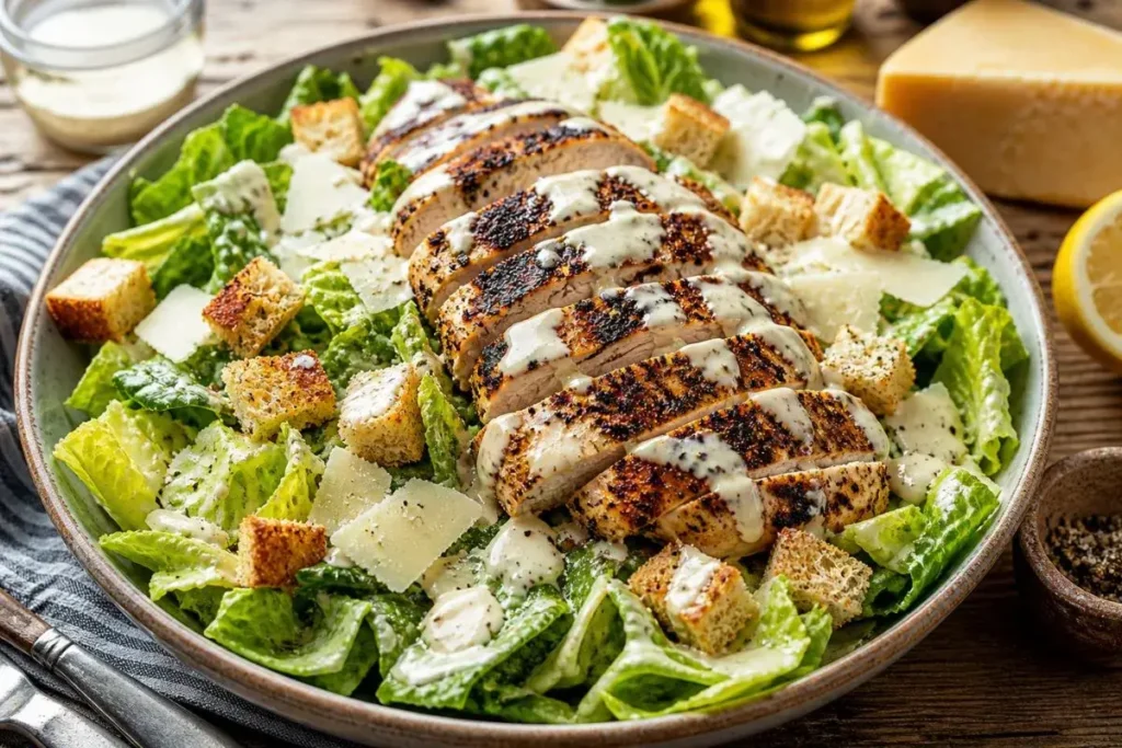 chicken caesar salad
