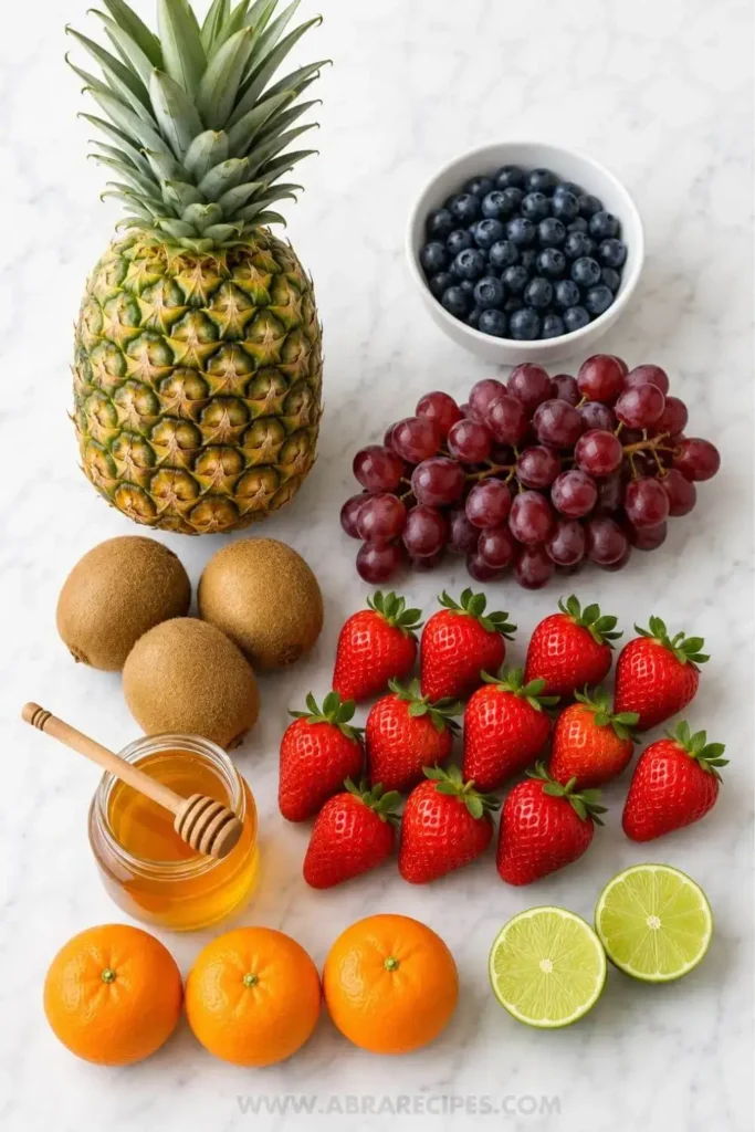 fresh fruit salad recipe ingredients