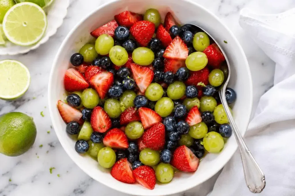 Honey Lime Fruit Salad