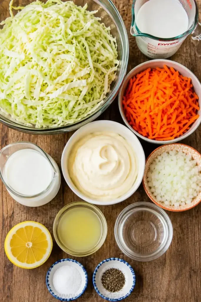 southern coleslaw ingredients