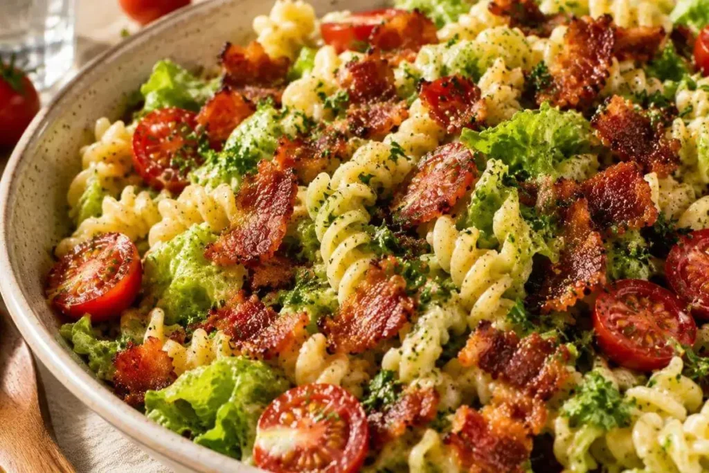 Easy BLT pasta salad Recipe