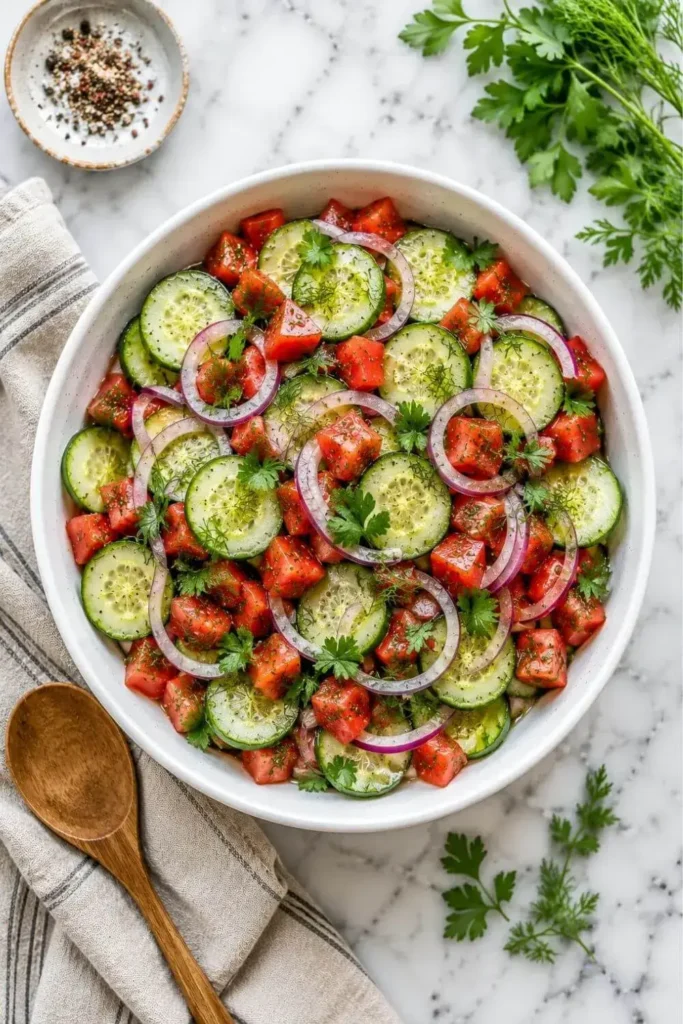 Cucumber Tomato Salad Recipe: Crisp, Fresh & Ready Fast
