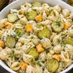 Dill Pickle Pasta Salad