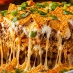 Dorito Casserole with Ground Beef