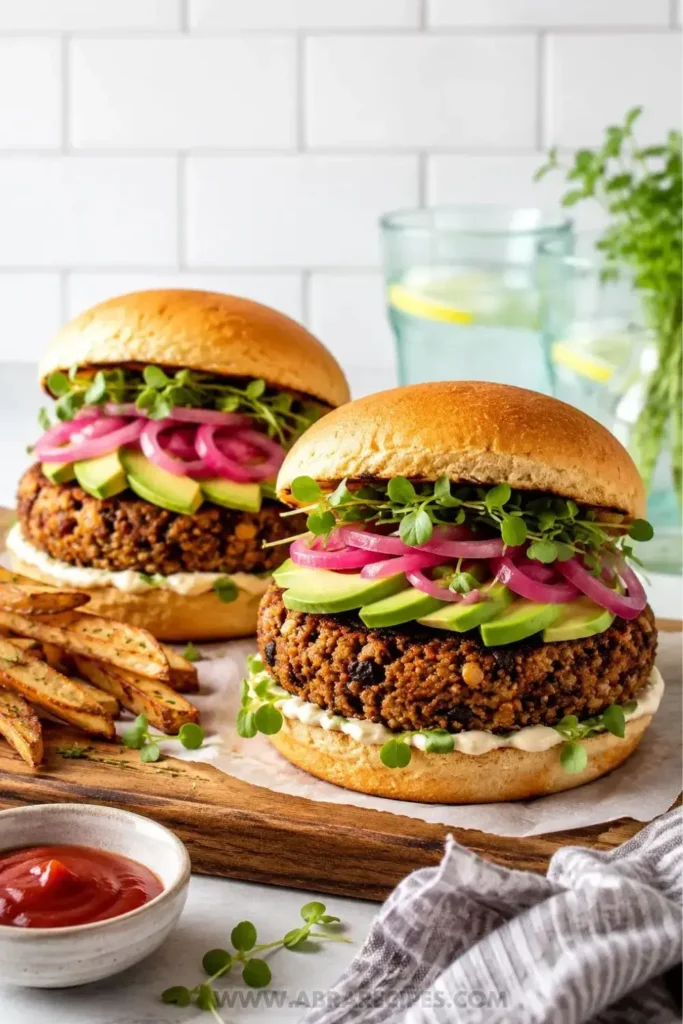 Veggie Burger Recipe: Smoky, Grillable Mushroom Patties